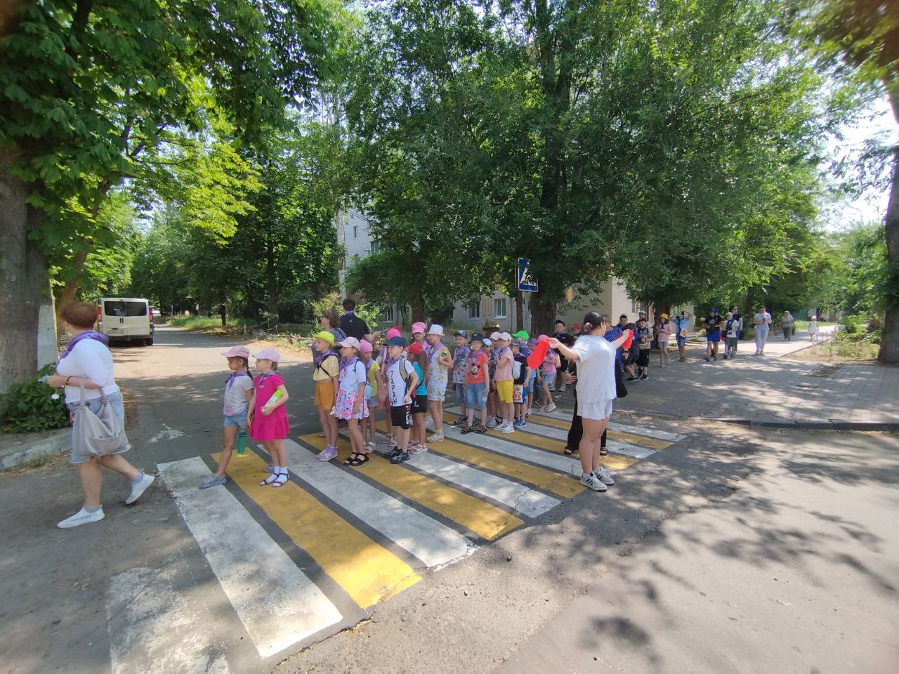 День ПДД в лагере.